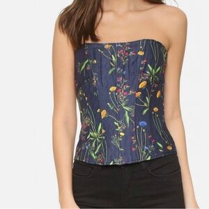Marissa Webb Floral Bustier